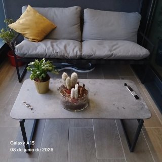 Sofá Terraza + Mesa Auxiliar