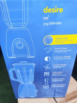 Russell Hobbs Batidora de Vaso para batidos, zumos