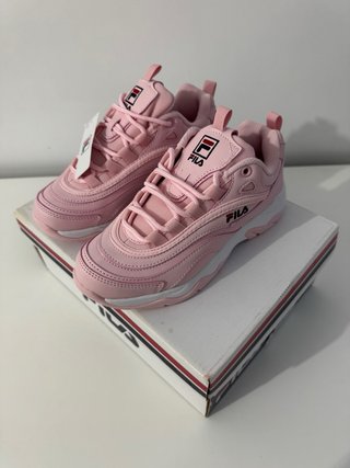 Zapatillas Fila Niña Rosa