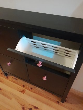 Zapatero Gullaberg Negro ikea mueble