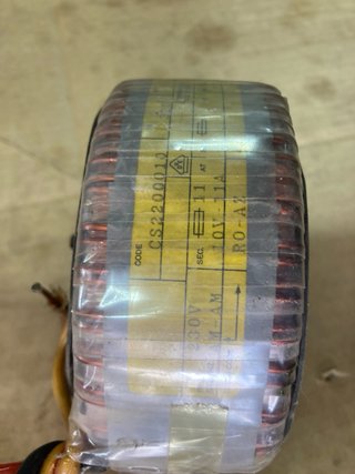 Transformador Toroidal 230v a 10v.