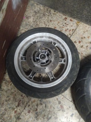 Llanta Yamaha Jog Blanca