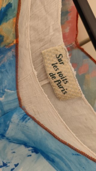Vestido dos capas "Sur les toits de Paris" (R78)