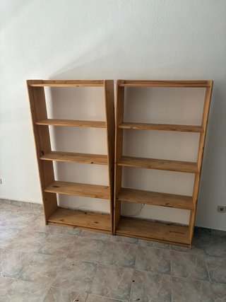 Estantería de madera (1 unidad)