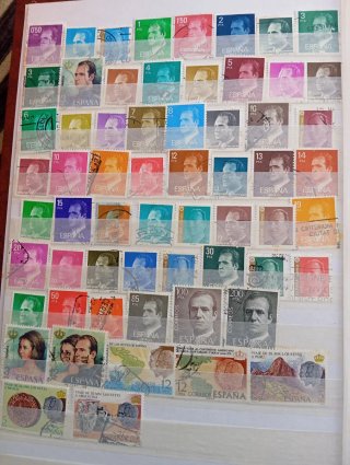 Lote de sellos de España