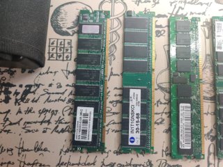 Lote 5 Memorias RAM DDR PC3200 y DDR2