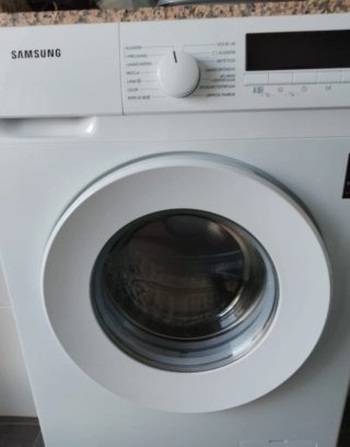 Lavadora Samsung Blanca