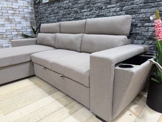 Sofá Cama Chaise Longue con Arcón