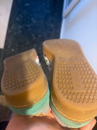 Zapatillas Morrison verdes y rosas