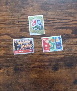 Cromos de fútbol mundial.