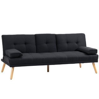 Divano Letto 3 Posti Reclinabile con Rivestimento