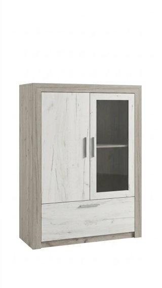 OFERTA!!Mueble recibidor madera y cristal