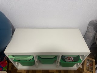Mueble Juguetes TROFAST IKEA Blanco