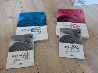 Libros cursos de catalan. Regalo