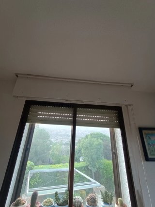 3 rieles para cortinas