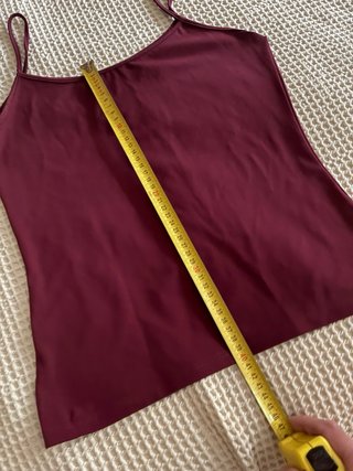 Top tirantes Zara morado