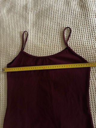 Top tirantes Zara morado