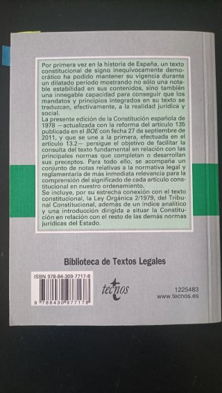 Constitución española (23. Ed)