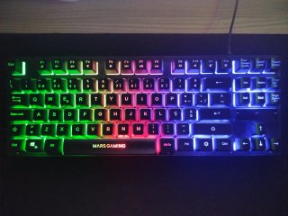 Kit Tastiera e Mouse Mars Gaming RGB