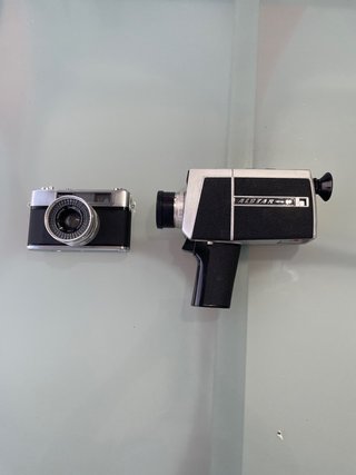 Cámara de fotos y vídeo vintage