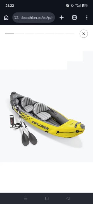 Kayak hinchable Intex Explorer K2
