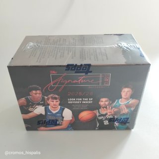 Topps NBA Signature 2025-26 caja 6 sobres