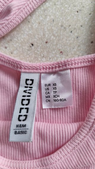 Top tirantes rosa
