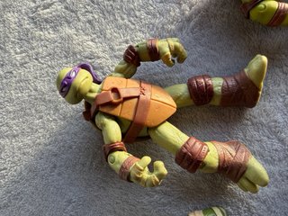 Lote Figuras Tortugas Ninja Articuladas