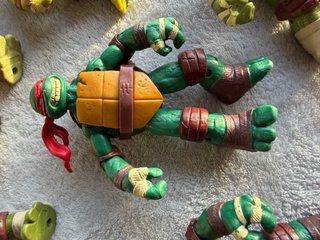Lote Figuras Tortugas Ninja Articuladas