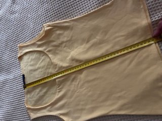 Top amarillo licra talla 40