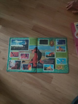 Album cromos El Rey Leon Panini