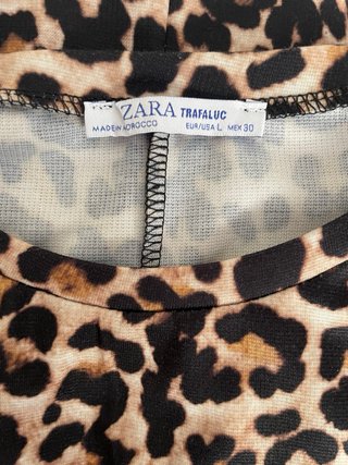 Vestito Zara Animal Print