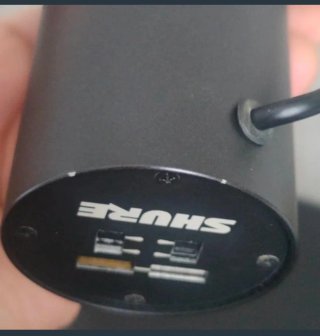 Micrófono Shure SM7B Negro