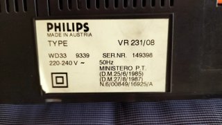 Videoregistratore Philips Turbo Drive VHS HQ