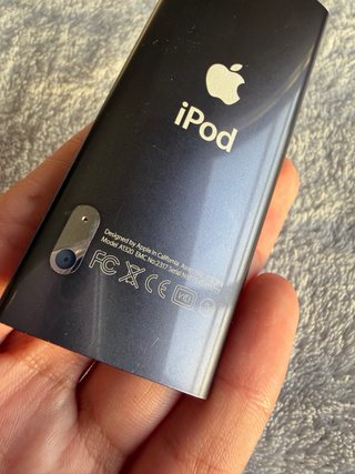 iPod Nano 5ta Gen 8GB Negro Cámara