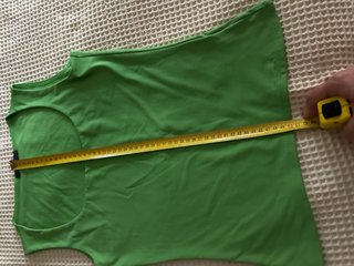 Top verde doble licra talla 40