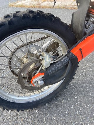 KTM 350F EXC Enduro Moto Naranja
