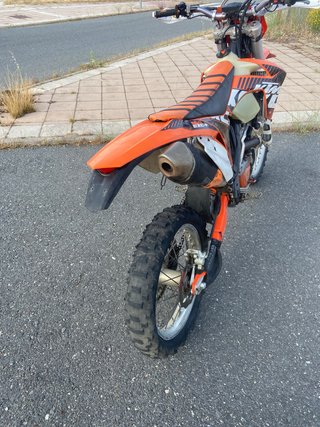 KTM 350F EXC Enduro Moto Naranja