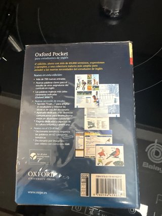 Diccionario Oxford Pocket para estudiantes de i...