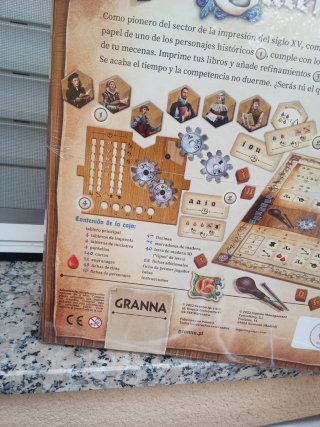 Juego de mesa Gutenberg