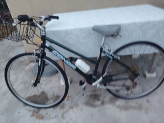 Bicicleta Conor Verde con Cesta