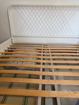 Estructura Cama Ikea Metal/Blanco