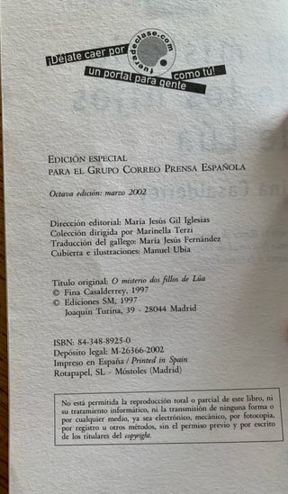 El misterio de los hijos de Lúa