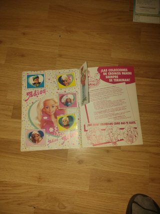 Álbum de cromos Barbie Panini 1993