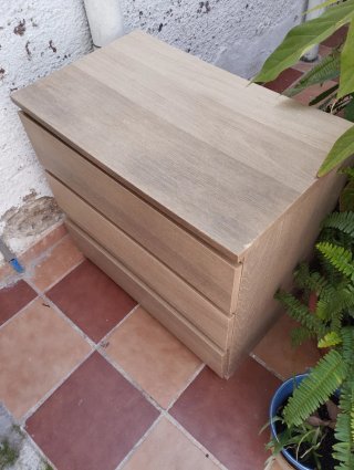 Cómoda Ikea Malm 3 cajones