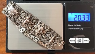 Pulsera Plata Ley Filigrana + Regalo