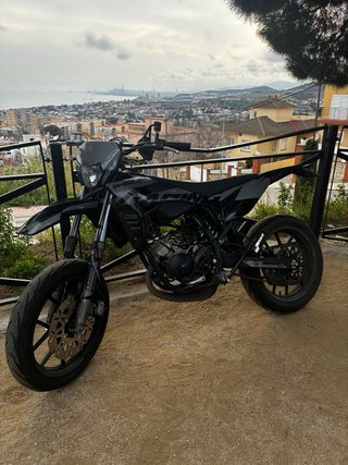 Sherco SM 50 Supermotard Negra
