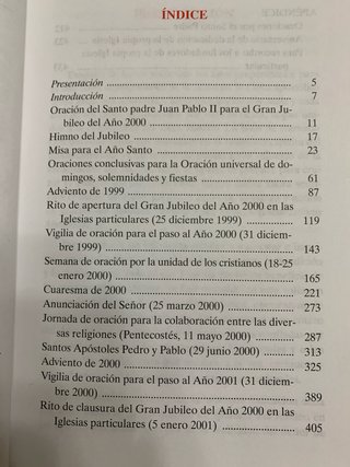 Lote libros Jubileo año 2000