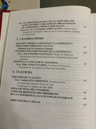 Lote libros Jubileo año 2000