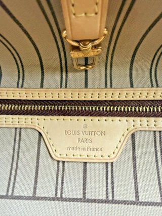 Bolso Louis Vuitton Neverfull Beige/Marrón